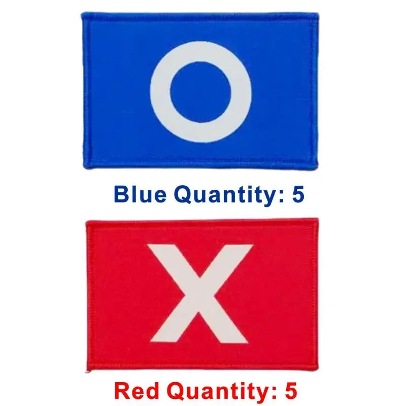 Halloween Calamari Cosplay Badge with Pin TV SG2 Korea Boss Players 10.5*6.5CM Red Blue XO Accessories Game Props Outfits