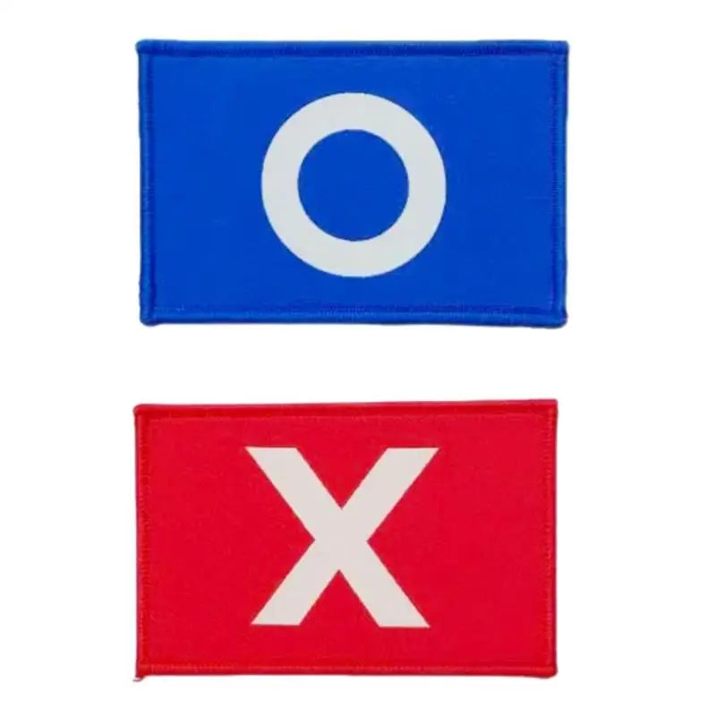 Halloween Calamari Cosplay Badge with Pin TV SG2 Korea Boss Players 10.5*6.5CM Red Blue XO Accessories Game Props Outfits