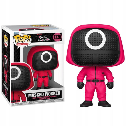 Pop Action Figure! Squid Games Red Soldier (Mask)