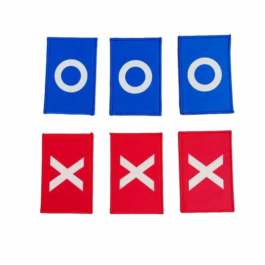 Halloween Calamari Cosplay Badge with Pin TV SG2 Korea Boss Players 10.5*6.5CM Red Blue XO Accessories Game Props Outfits